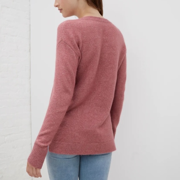 🌸 Comfy V-Neck Sweater | UpWest | Deco Rose | NWT (Size S) - Picture 2 of 5